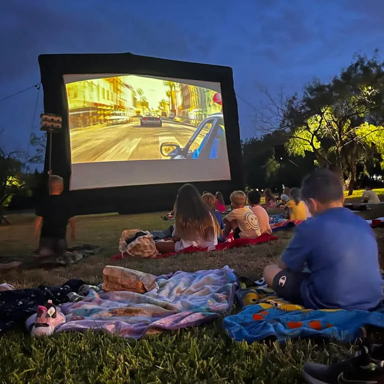 Community Screens and Events with J-Crew Entertainment