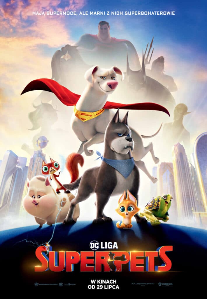 DC's League of Superpets poster